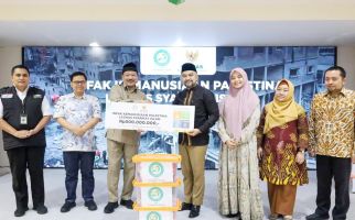 LAZNAS Syarikat Islam dan BAZNAS Bersinergi Salurkan Rp 500 Juta untuk Palestina - JPNN.com