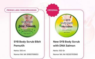 SYB Body Scrub Klaim Barang yang Disidak BPOM Merupakan Produk Palsu - JPNN.com