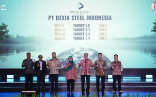 Dexin Steel Raih Empat Penghargaan Emas pada Ajang ISDA 2024 - JPNN.com