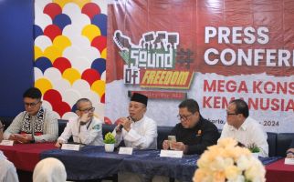 Konser Sound of Freedom Segera Digelar, Hasil Tiket Disumbangkan untuk Palestina - JPNN.com