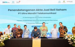 PP Infrastruktur Jual Saham PT UMT kepada Mitratel - JPNN.com