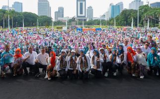 Puluhan Ribu Kader Hadiri Fun Run dan Walk, Kampanyekan Indonesia Tanpa KDRT - JPNN.com