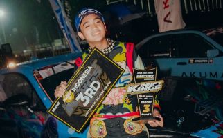 Raih Podium Drift King Asia Championship, Rofbell Sahroni Kalahkan 50 Pembalap Mancanegara - JPNN.com