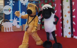 Shaun The Sheep 8 Meter Bakal Hadir di AEON Mall BSD City pada Perayaan Natal - JPNN.com