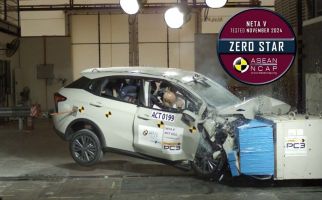 ASEAN NCAP Mengumumkan Hasil Uji Tabrak Mobil Listrik Neta V, Hemm.. - JPNN.com