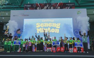 Festival SenengMinton 2024 Seri 2: Upaya Menumbuhkan Kecintaan Bulu Tangkis di Level Usia Dini - JPNN.com