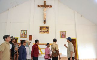 Natal 2024: Prabowo Renovasi Gereja di Kawasan Transmigrasi Salor Papua Selatan - JPNN.com