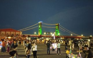 Malam Tahun Baru, Jembatan Ampera Ditutup Selama 3 Jam - JPNN.com