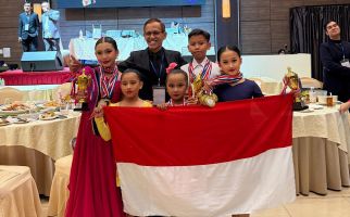 Atlet Cilik Asal Yogyakarta Sabet 16 Medali Emas Sekaligus di Kejuaraan Dancesport Internasional - JPNN.com