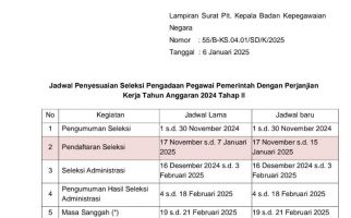 Pendaftaran PPPK 2024 Tahap 2 Diperpanjang Hingga 15 Januari, Rekor Terlama 2 Bulan Saja - JPNN.com