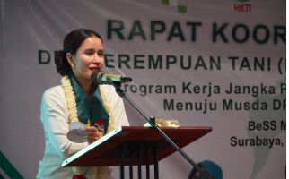 Hadiri Rakorda Perempuan Tani HKTI Jatim, Begini Pesan Dian Novita Susanto - JPNN.com