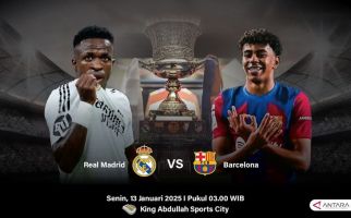 El Clasico Real Madrid vs Barcelona di Final Piala Super Spanyol, Martinez Sangat Bersemangat - JPNN.com