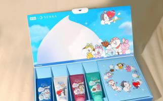 Senka Kolaborasi dengan BT21, Hadirkan Pembersih Wajah Spesial - JPNN.com