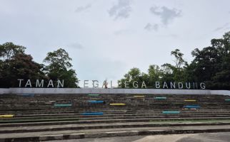 Taman Tegallega Rusak Gegara Koin Jagat, Pemkot Bandung Lakukan Perbaikan - JPNN.com