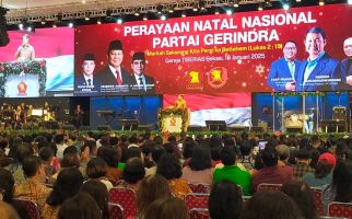 Perayaan Natal Tahun 2024 Bareng Gerindra Doakan Pemerintahan Prabowo - JPNN.com