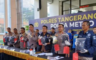 Pelaku Penyiraman Air Keras ke Anggota Polisi Ditangkap Polres Tangsel, Terancam Hukuman Berat - JPNN.com