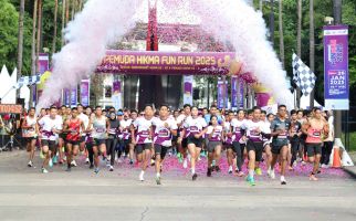 Sukses, Ribuan Peserta Hadir di Pemuda HIKMA Fun Run 2025 - JPNN.com