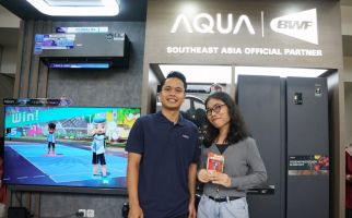 AQUA Elektronik dan Anthony Ginting Ikut Menyukseskan Indonesia Masters 2025 - JPNN.com