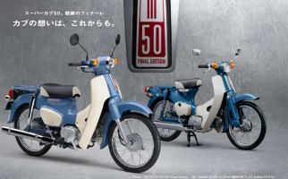 Honda Super Cub 50 Final Edition, Desainnya Diambil dari Versi 1966 - JPNN.com