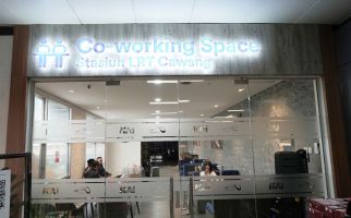 KAI Hadirkan Co-Working Space di Stasiun LRT Jabodebek Cawang, Gratis Loh! - JPNN.com