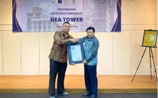 Upaya Efisiensi dan Konservasi Energi Membawa DEA Tower Raih Predikat Emas dari GBC - JPNN.com