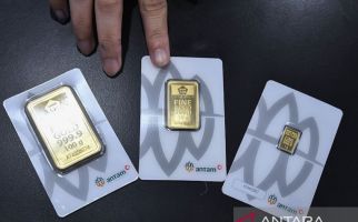 Harga Emas Antam Hari Ini 4 Februari Melonjak, Jadi Sebegini Per Gram - JPNN.com