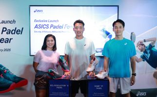 Asics Hadrikan Sepatu Padel Pertama di Indonesia, Intip Kelebihannya - JPNN.com