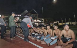 Sejumlah Pendekar di Jalan Sok Jagoan, Ditangkap Polisi Langsung Terdiam - JPNN.com