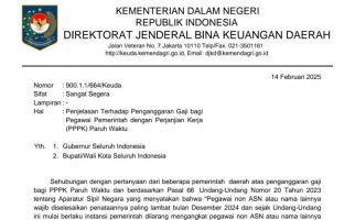 Isi Surat Kemendagri yang Bikin Lega Honorer Tak Lolos Formasi PPPK 2024 - JPNN.com