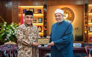 Terima Kunjungan Rektor Al-Azhar Mesir, Muzani: Presiden Prabowo Punya Utang Budi - JPNN.com