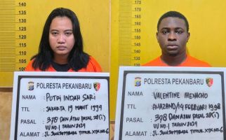 Polresta Pekanbaru Tangkap WNA Nigeria terkait Penipuan Modus Love Scam - JPNN.com