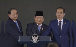 Prabowo, SBY, dan Jokowi Tekan Bersama Tombol Peluncuran Danantara - JPNN.com