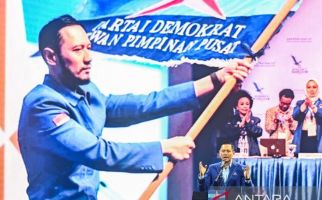 Ratusan Kader Demokrat Sambut Kehadiran Mbak Puan & Bambang Pacul di Penutupan Kongres ke VI - JPNN.com