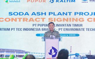 Teken Kontrak dengan EPC, Pupuk Kaltim Siap Bangun Pabrik Soda Ash Pertama di Indonesia - JPNN.com