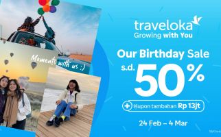 Rayakan Lebih dari Satu Dekade Inovasi, Traveloka Hadirkan Birthday Sale - JPNN.com