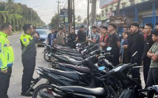 Balap Liar saat Ramadan Meresahkan, 57 Motor Disita Polresta Pekanbaru - JPNN.com