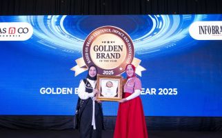 Konsisten Lakukan Inovasi, Cosmos Raih Golden Brand of The Year 2025 - JPNN.com