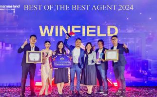 Winfield Raih Penghargaan Best of the Best Agent Sinarmas Land 2025 - JPNN.com