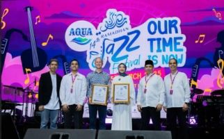 Dukung Ramadhan Jazz Festival 2025, AQUA Sebar Kebaikan & Kebersamaan - JPNN.com