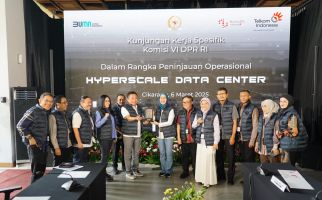 Komisi VI DPR Apresiasi Langkah Strategis Telkom Perkuat Ekosistem Data Center Indonesia - JPNN.com