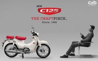 Honda Super C125 The Craftpiece Tampil Memesona dengan Gaya 50an - JPNN.com