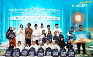 Tebar Kebaikan di Ramadan, Bank Mandiri Santuni Anak Yatim dan 668 Yayasan - JPNN.com