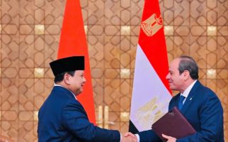 Prabowo dan Presiden Mesir Bahas Situasi Gaza Palestina - JPNN.com
