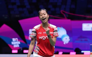 Sudirman Cup 2025: Gebuk Sindhu, Putri KW Bawa Indonesia vs India 1-1 - JPNN.com