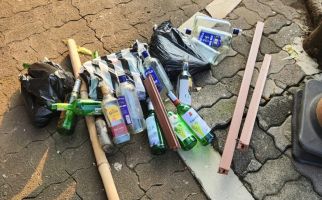 Polisi Klaim Botol Miras di Kantor Gubernur Jateng Jadi Bahan Molotov May Day - JPNN.com