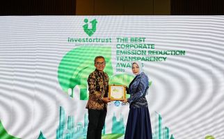 HIS Meraih The Best Corporate Emission Reduction Transparency Award 2025 - JPNN.com