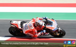 Tegang di Awal...Dovizioso Finis Pertama di MotoGP Italia - JPNN.com