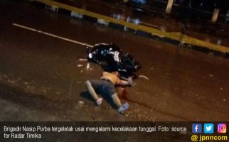 Polisi Mabuk, Bawa Motor Tak Pakai Helm, Gubraak! - JPNN.com