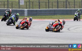 Ketat! Marquez Tercepat di 30 Detik Akhir FP2 MotoGP Catalunya - JPNN.com