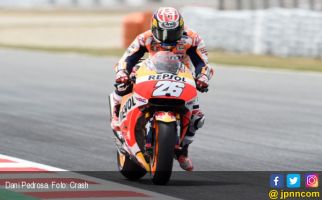 Pedrosa Start Paling Depan di MotoGP Catalunya, Rossi ke-13 - JPNN.com